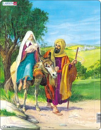 Ježiško, Mária a Jozef na ceste do Egypta – Obrázkové puzzle