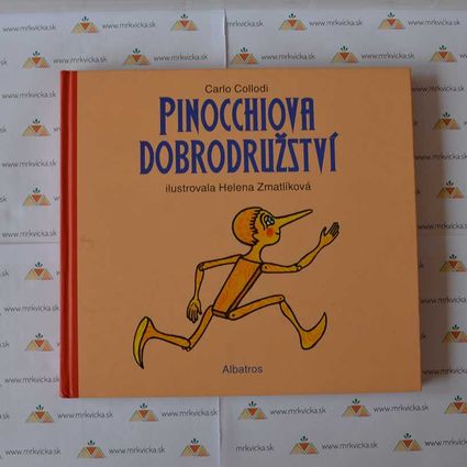 Pinocchiova dobrodružství - ilustrovaná